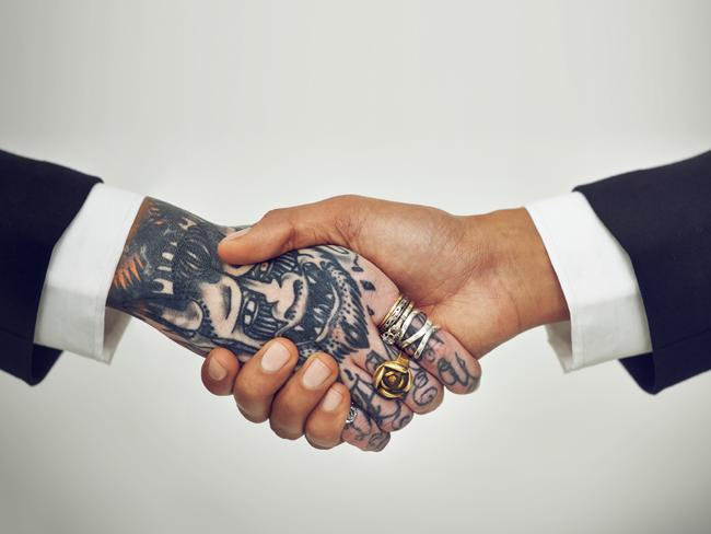 More than one in five Australians show their ink at work. Picture: iStock