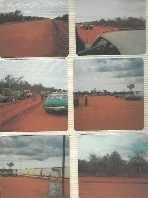 Images from the Carr family album show Thangoo Station, where Des Carr and Department of Main Roads workers were staying as they built the Great Northern Highway. Picture: Supplied