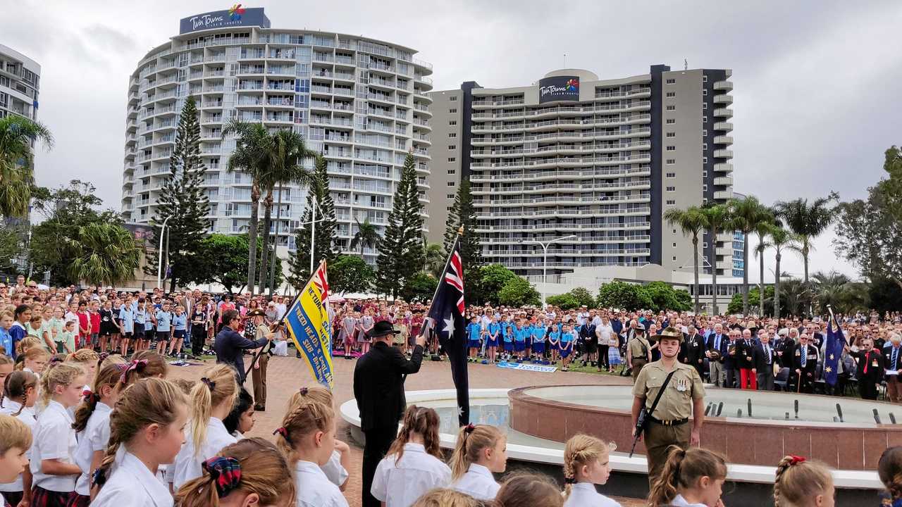 The Tweed Heads Anzac Day Service. Picture: Rick Koenig