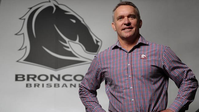 Broncos chief executive Paul White is contracted to the club until the end of the season. Picture: Peter Wallis