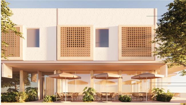 Artist impression of the proposed Java Neighbourhood Centre in Palm Beach. Picture: Supplied.