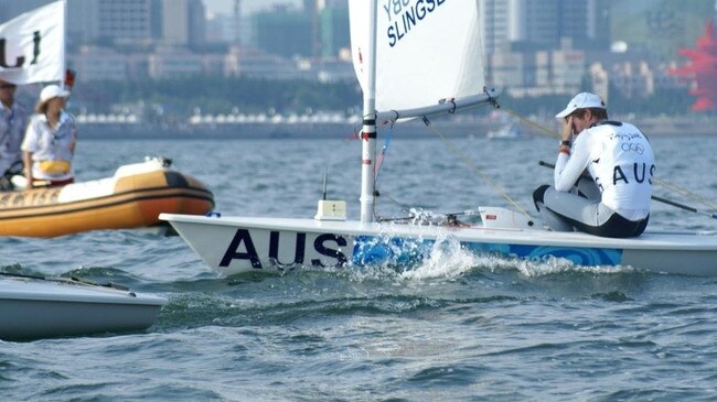 “I choked mentally and I choked from a sporting point of view”. A dejected Slingsby in Beijing 2008.