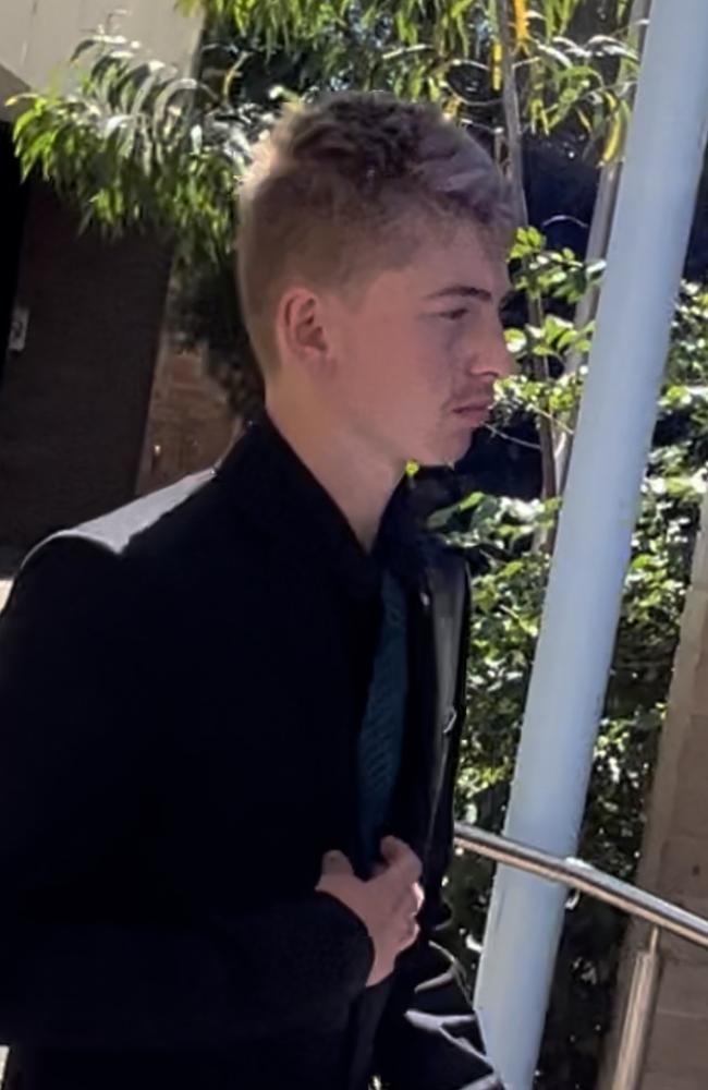 Aidyn McGready after being convicted, fined $1600 and losing his licence for 12 months.