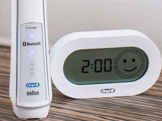 The Oral-B Pro 5000 is a Bluetooth-equipped electric toothbrush that delivers personalised toothbrushing advice.