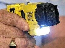 FILE PHOTO: Police deployed a taser.