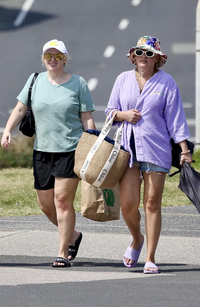Rebel Wilson and fiancée Ramona Agruma enjoy day out at Sydney’s Bondi