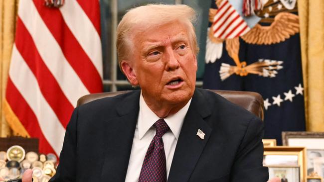 Anthony Albanese has confirmed that he has spoken to US President Donald Trump. Picture: NewsWire/ Jim WATSON/ POOL/ AFP