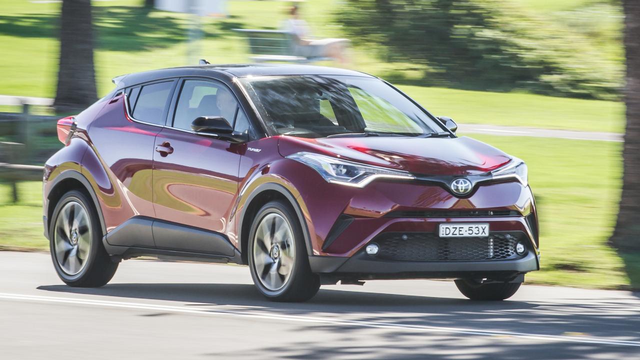 The Toyota C-HR is the best of the trio to drive.