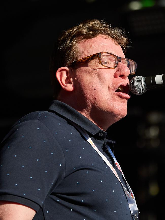 Craig Reid of The Proclaimers playing at WOMADelaide, Saturday, March 11, 2023. Picture: Matt Loxton