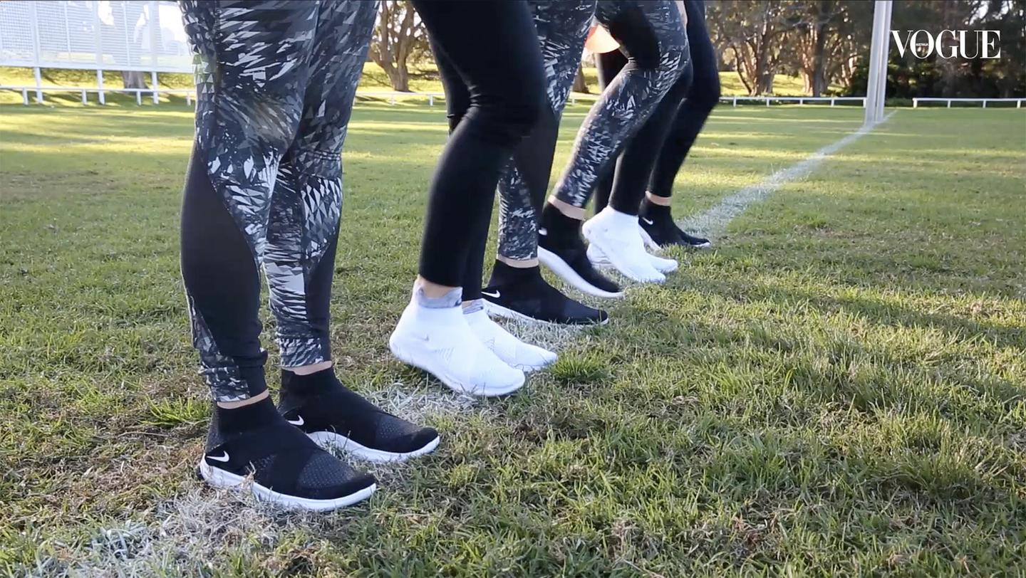 titel hovedlandet Usikker Team Vogue road tests the Nike Free Run Motion Flyknit 2017 - Vogue  Australia