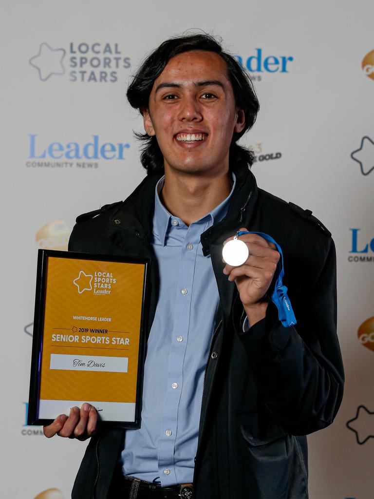 Whitehorse Leader Senior Sports Star Tim Davis.