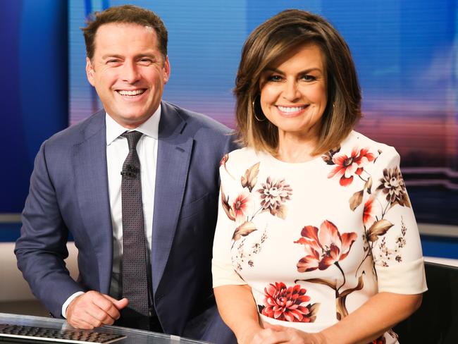 Karl Stefanovic and Lisa Wilkinson scored Today their first ratings win over Sunrise in over a decade. Picture: Renee Nowytager