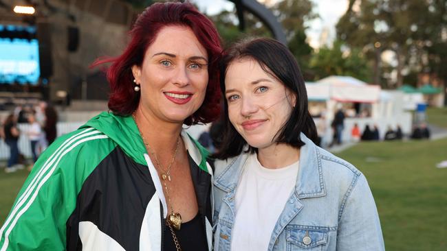 Decinda Burrell and Stephanie Kate at the Ministry of Sound Classical 2025 at HOTA for Gold Coast at Large. Picture, Portia Large.
