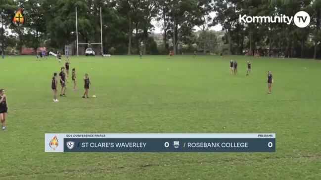 Replay: Sydney Catholic Schools Sydney Championship Day - St Clare's College v Rosebank College (Junior girls third place playoff)