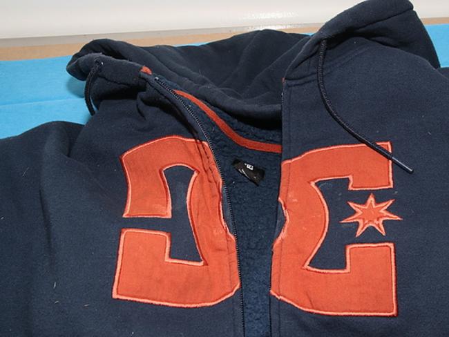 If you know the owner of this blue jumper, contact Queensland police. Picture: Supplied