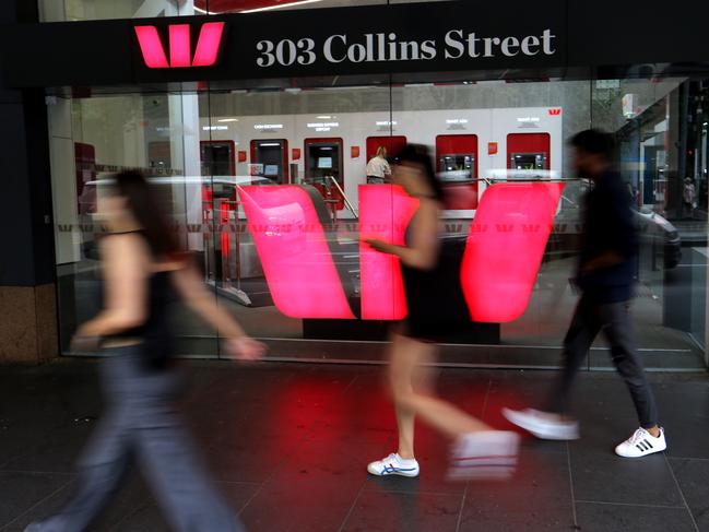 25/11/2019 Westpac bank branch in Collins St Melbourne . Picture : David Geraghty / The Australian