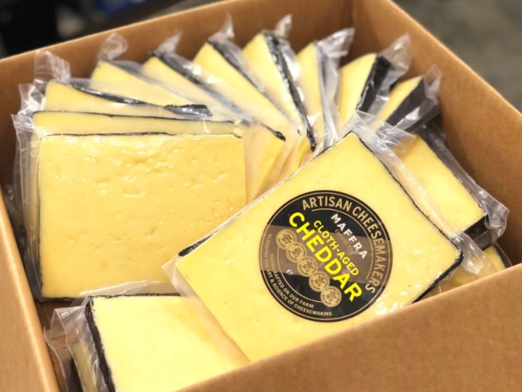 The artisan cheesemakers have not responded to comment. Picture: Maffra Cheese