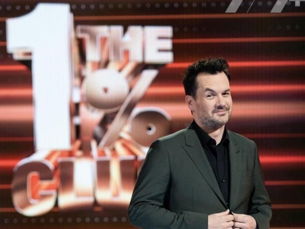 Jim Jefferies hosts The 1% Club for Channel 7. Picture: Supplied