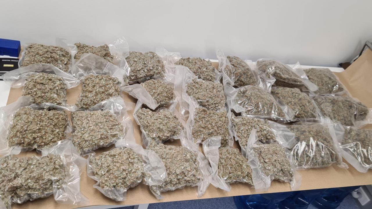 Drugs uncovered from an alleged cross-border operation, from August 2020. Picture: Supplied.