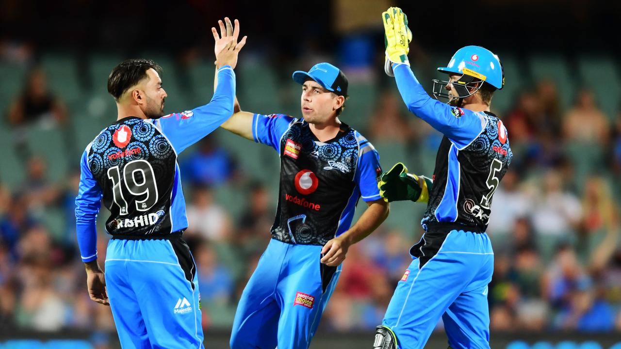 The Adelaide Strikers remain in the hunt for the BBL|09 title. Photo: Mark Brake/Getty Images.