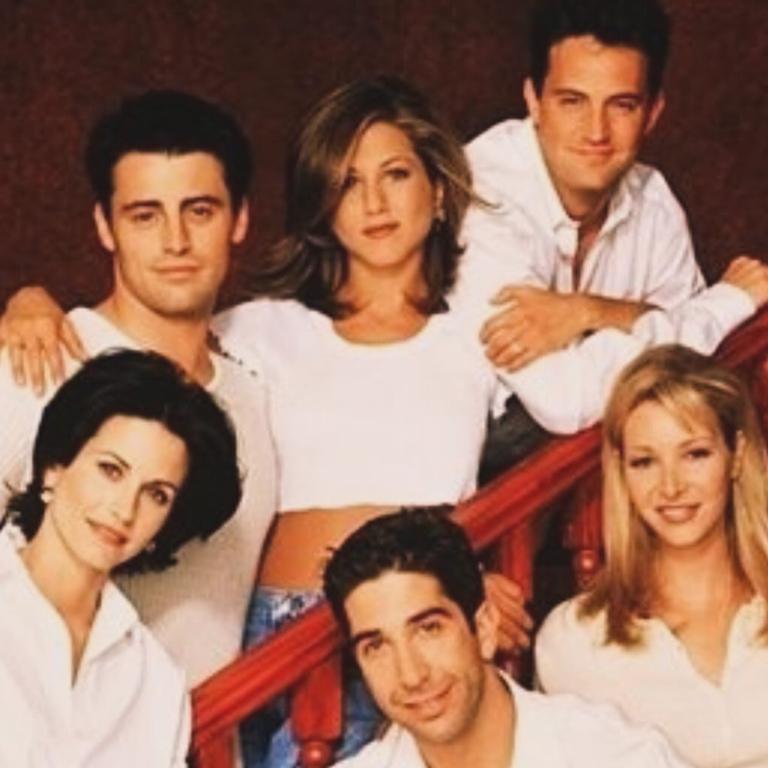 Courteney Cox also shared a Friends group shot.