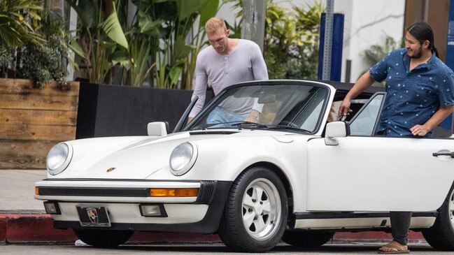 He has also purchased a new $377,000 vintage Porsche 911. Picture: Splash News/Media Mode