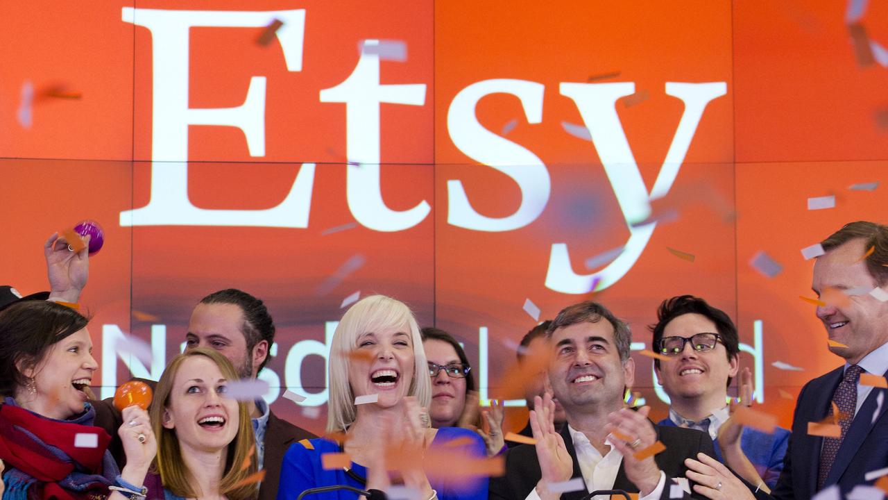 Etsy’s purchase could bring 30 million new customers to its platform. Picture: AP Photo/Mark Lennihan