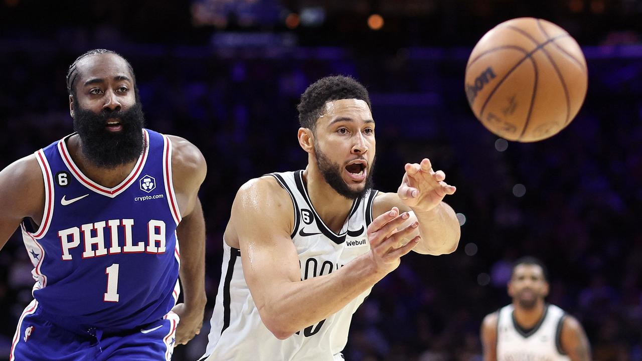 Ben Simmons in action against the Philadelphia 76ers earlier this year. Picture: Tim Nwachukwu / GETTY IMAGES NORTH AMERICA