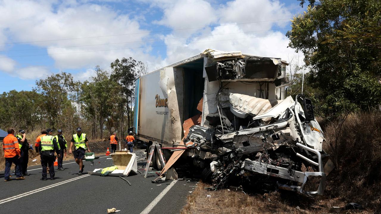 FNQ crash serious truck crash kills two and closes Kennedy Highway near Tichum Creek, Mareeba The Cairns Post