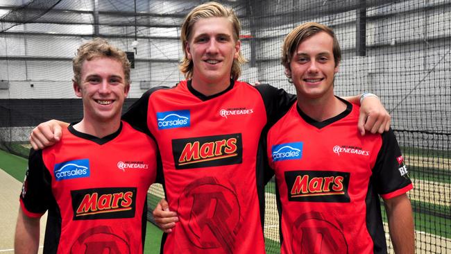 Mackenzie Harvey, Will Sutherland, Zak Evans have joined the Melbourne Renegades