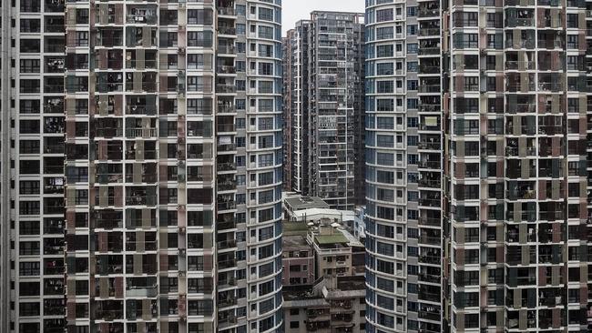 In China, regulators have tried tamping down property markets to cool what one senior banking official referred to as a “bubble,” to little avail. Picture: Bloomberg