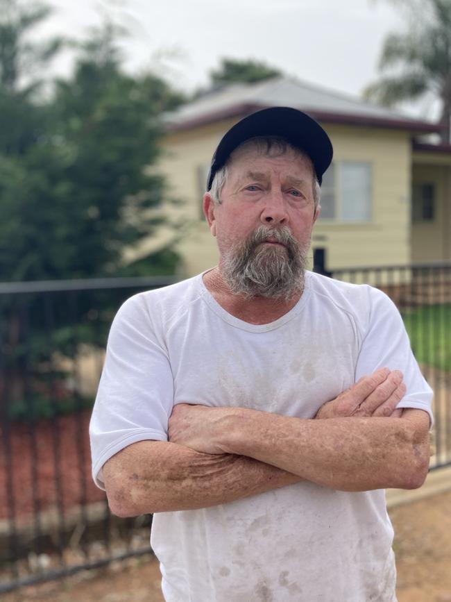 Steven Coffee has been kept in the dark about a development proposed for directly next door the home he has owned for 21 years. Picture: Ryan Young