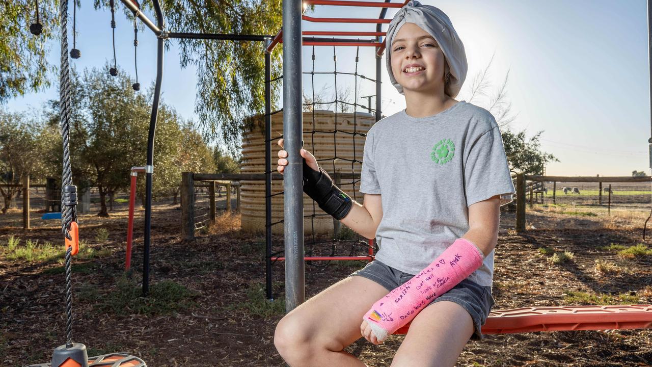 Harmony Jones at her home in Gawler River. Picture: Ben Clark