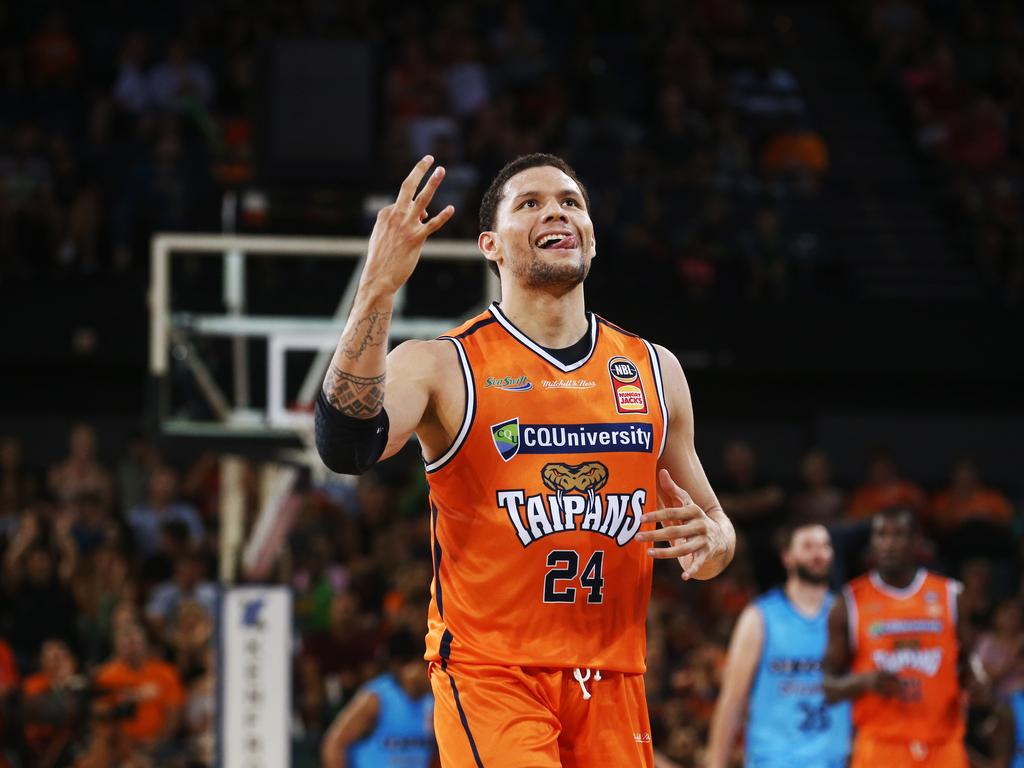 Taipans import Michael Carrera managed just five games for the club. Picture: Brendan Radke.