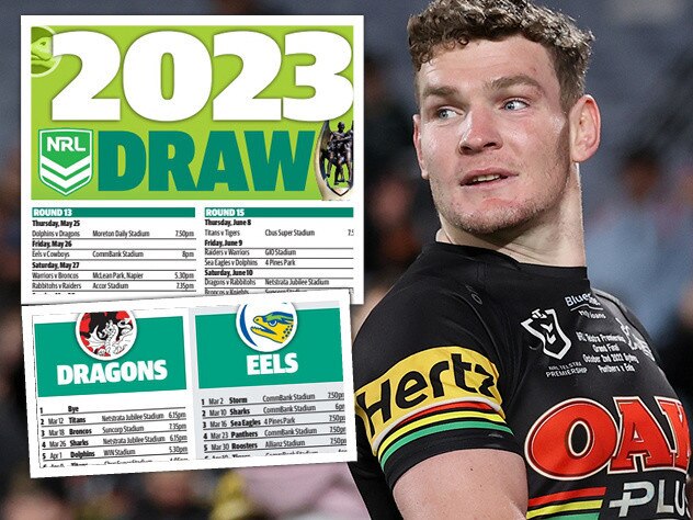 The 2023 NRL draw is out.