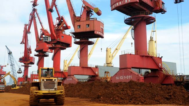 A Chinese port on the rare earths supply chain. Picture: Wang Chun/ImagineChina