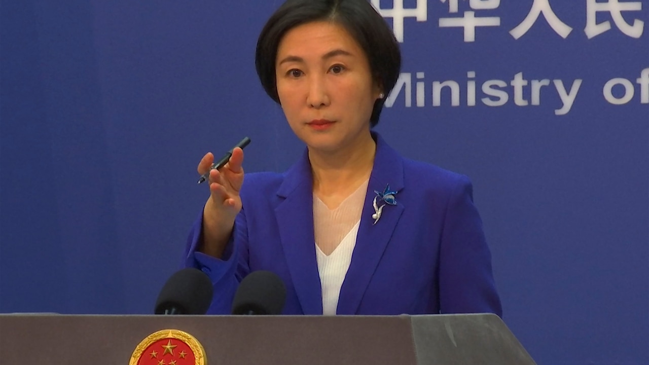 Beijing rubbishes claims by Pentagon that its Chinese fighter jets were engaging in ‘unnecessarily aggressive’ maneuvers