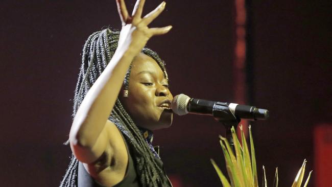 Sampa The Great is one of the most important artists in Australia right now. Picture: PATRICK GEE