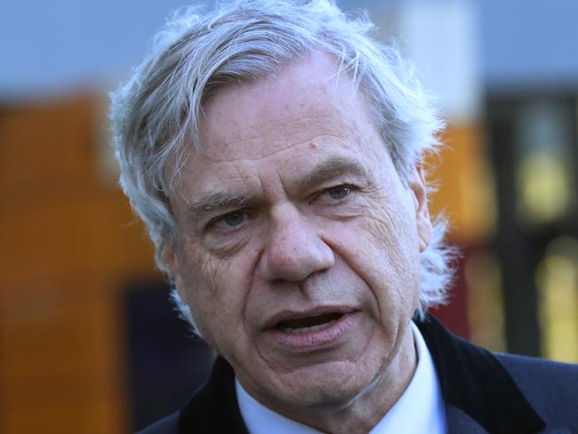 Victorian Liberal Party president Michael Kroger leaves the Federal Court in Melbourne, Thursday, June 14, 2018. The Victorian Liberal party are in a dispute with their biggest donor, the Cormack Foundation, and its $70 million war chest. (AAP Image/David Crosling) NO ARCHIVING