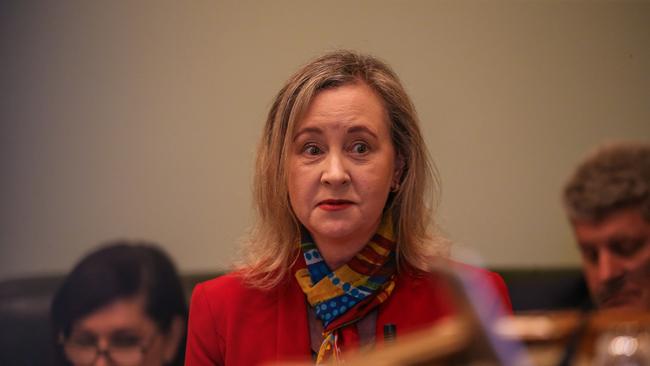 Attorney-General Yvette D'Ath during question time at Queensland Parliament. Picture: NcaNewsWire/Glenn Campbell