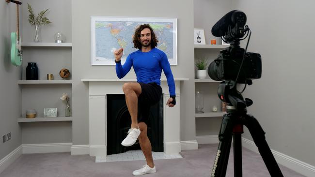 Joe Wicks, aka The Body Coach, has launched his Body Coach app. Picture: Getty Images