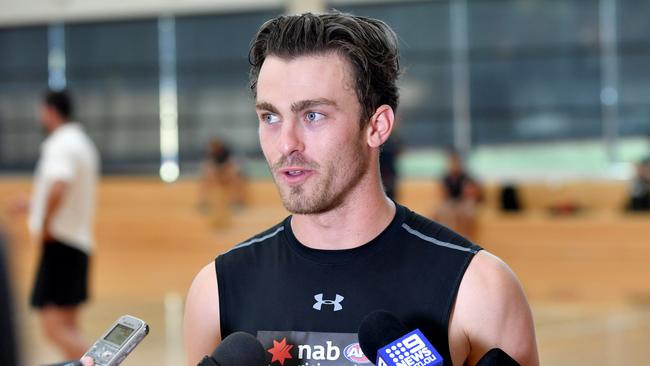 Former West Coast Eagle Luke Partington has attracted the interest of Essendon, Hawthorn and Port Adelaide. Picture: AAP Image/Sam Wundke.