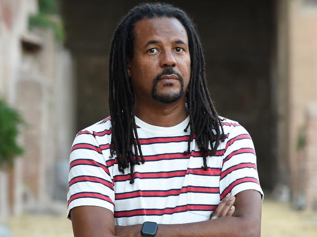 American writer Colson Whitehead at the XXI edition of LITERATURE - International Festival of Rome, entitled Tempo Nostro. Palatine Stadium. Rome (Italy), July 14th, 2022 (Photo by Marilla Sicilia/Archivio Marilla Sicilia/Mondadori Portfolio via Getty Images)