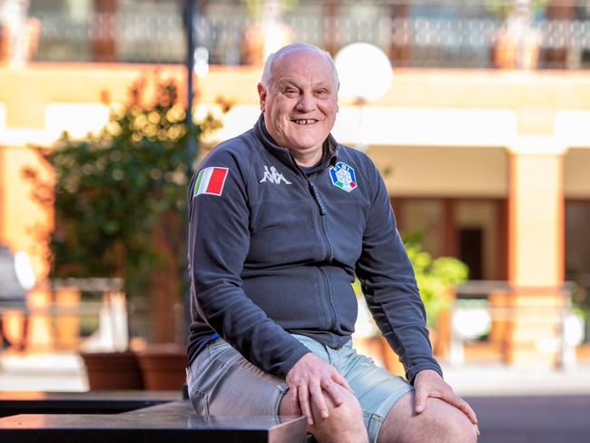 Ernesto Meduri owns ITASPORT on Norton Street and says that in the past five years Leichhardt has lost its Italian identity. Picture Thomas Lisson