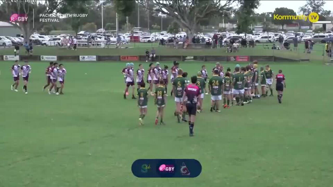 Replay: Queensland South Africa v Queensland Barbarians (U14 boys 7th PO) —2024 Pacific Youth Rugby