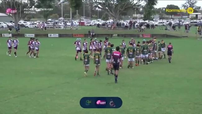 Replay: Queensland South Africa v Queensland Barbarians (U14 boys 7th PO) —2024 Pacific Youth Rugby Festival