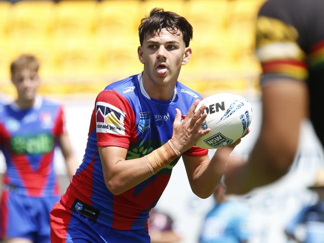 ChaseButlerHAROLD MATTS Picture: Warren Gannon Photography. NSWRL Junior Reps 2025 Round 3. Harold Matthews Cup - Penrith Panthers vs Newcastle Knights at Windsor Sports Complex, 15 February 2025