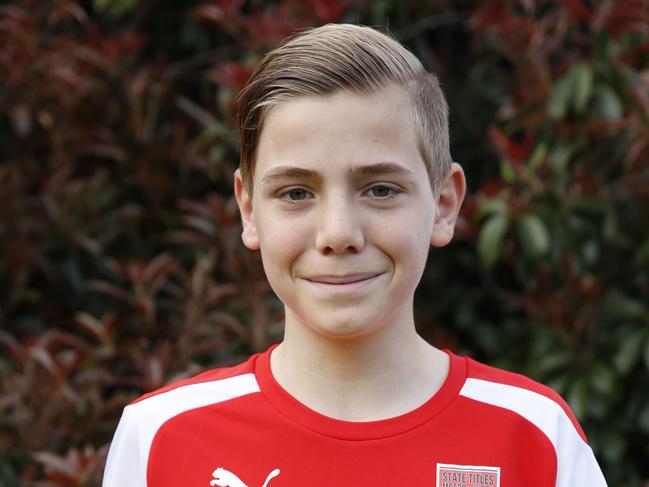 Young fotballer, Gabriel Pellegrini 13 has been nominated for a Service to Sport.