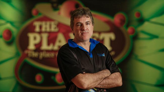 Planet Ten Pin Owner Bruno Maglieri will be looking for a new home. Picture GLENN CAMPBELL