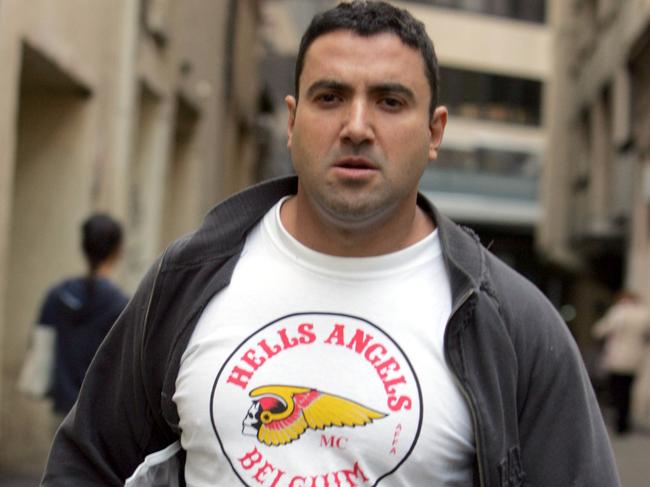 Former Hells Angels boss Angelo Pandeli is also listed as an APOT. Picture: Matthew Vasilescu.